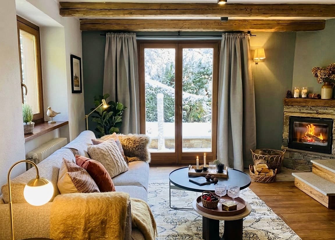 Apt Echarton - Semesterboende i Courmayeur, Aostadalen, Italien