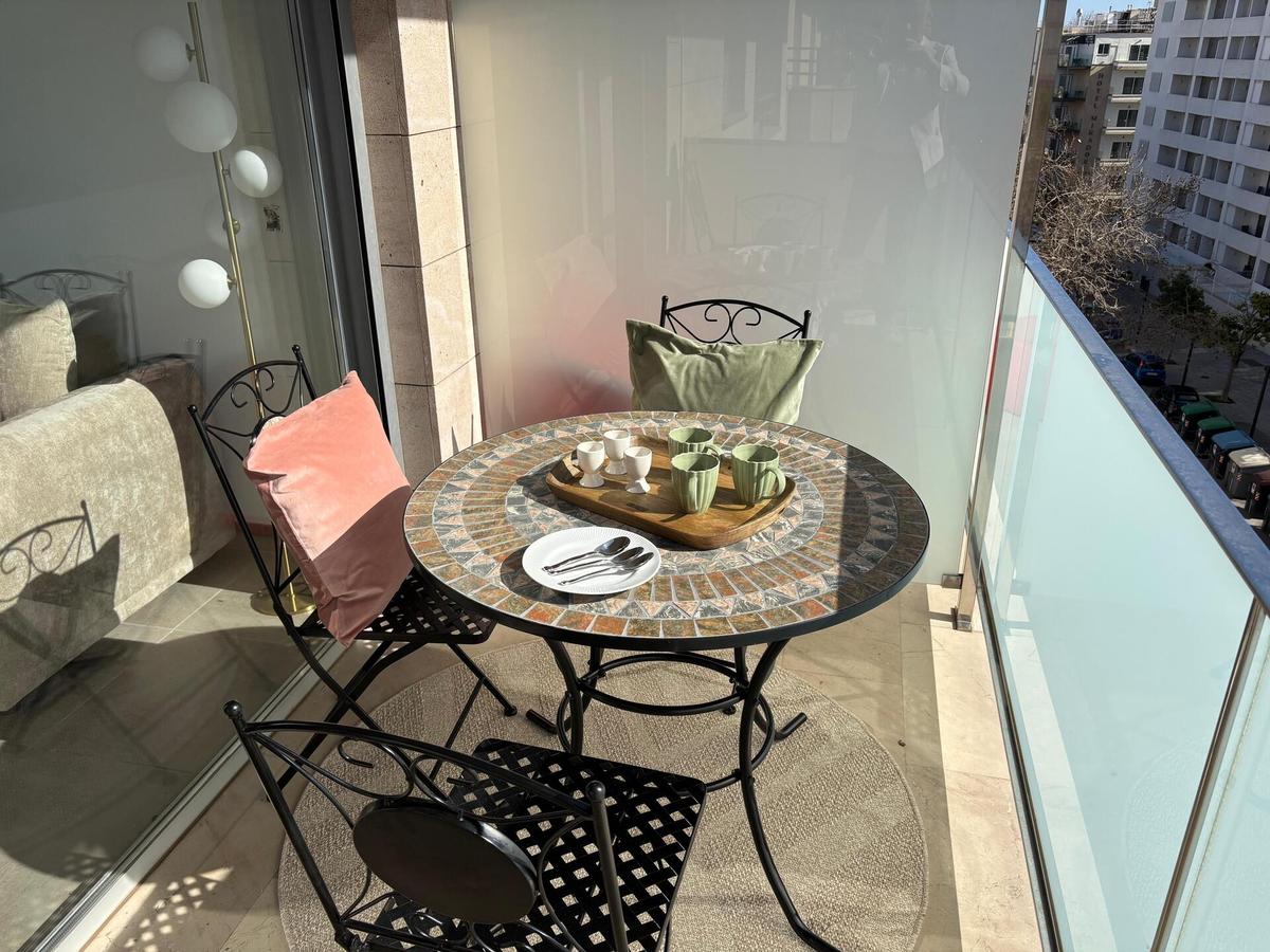 Balkong i soligt söderläge